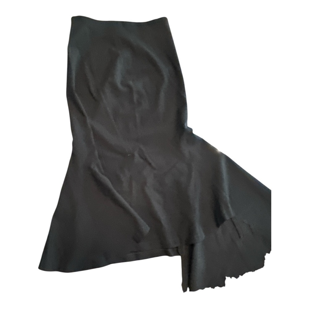 Pinko Elegant Black Asymmetrical Women's Skirt
